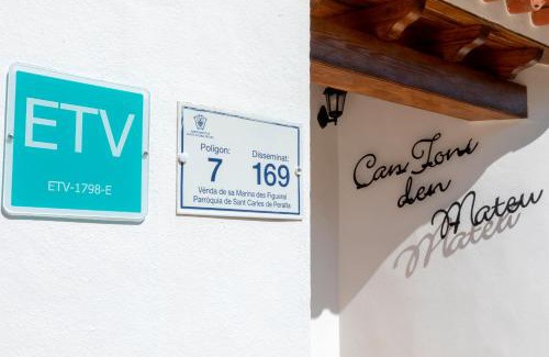 Sant Carles de Peralta Villa | Charming villa with pool, Can Toni Mateu.