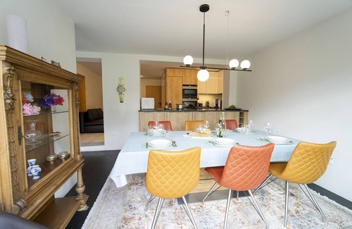 Engadin Scoul Apartment | Chasa Emerita: Modern 3 1/2-room terrace flat with panoramic view