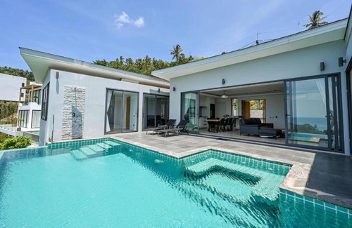 Maret Villa | Chaweng noi Seaview villa with 5 bedroom
