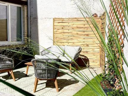 Saint-Amand-les-Eaux Apartment | Chez Clément et Mathilde - Rdc Hyper centre tout équipé - avec extérieur