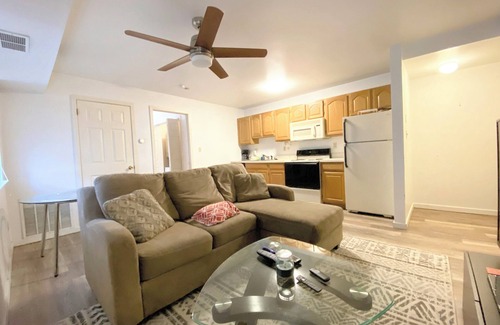 Edgemoor Apartment | Chic 1-bedroom apartment with AC, WiFi in vibrant Wilmington with Laundry