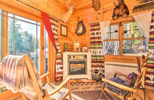 Florence House | Chic Brandon Cabin with Pool, Hot Tub and Sauna!