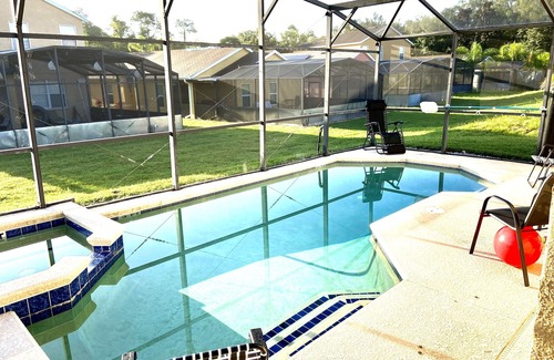 Sandy Ridge House | Chic & Cozy 3BR Home, Private Pool,15 min. to Disney, Long term rental discount
