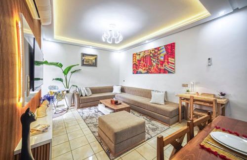 Cite El Houda Apartment | Chic & Cozy Retreat in Agadir