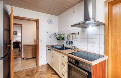 Enzklosterle Apartment | Child- and dog-friendly holiday apartment Wildbach, 80 sqm, 2 bedrooms, infrared sauna