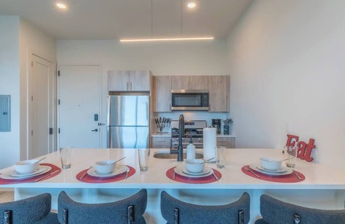 East Orange Apartment | Chill & Book Now! 2BR Apt w/Parking + Sleeps 12