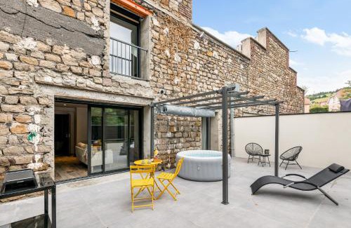 Bellevue - Le Mont - La Jomayere Apartment | CHILL HAVEN - Jacuzzi & Cinéma - Queen Size - Parking - Terrasse