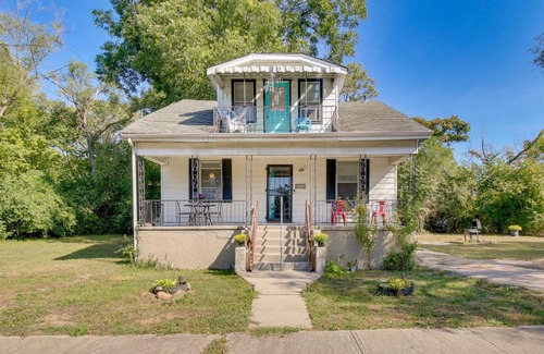 Lincoln Heights House | Cincinnati Home Rental with Balcony and Fire Pit!