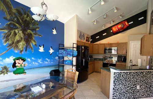 West Kissimmee House | CLEAN! Themed rooms, HUGE pool,private yard, GREAT reviews, Game room, FreeGrill