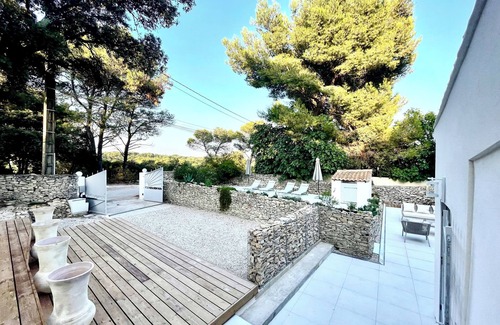 Caremeau House | Clos Mahistre, Studio 4 Étoiles, Climatisation & Piscine