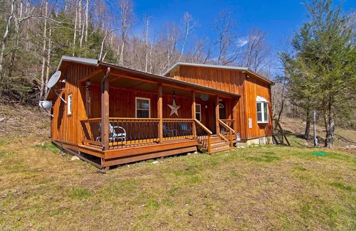 Nettie Cabin | Coal Siding Cabin on the Cherry River. Family and pet friendly!