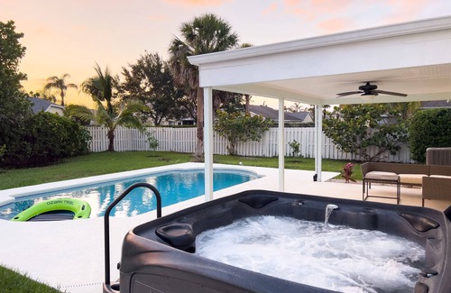 Port Saint Lucie House | Coastal Gem: Pool, Hot Tub, King Bed, & More