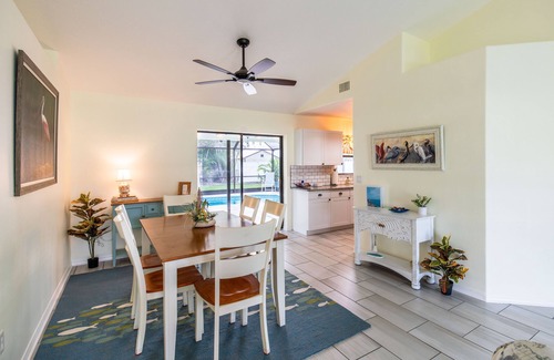 Sebastian Highlands House | 🍹🌞 Coastal Getaway! Heated Pool, Private Patio, Fenced Yard, 5 miles to Beach!