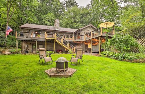 Canton House | Cold Mountain Reflections Cabin with Game Room!