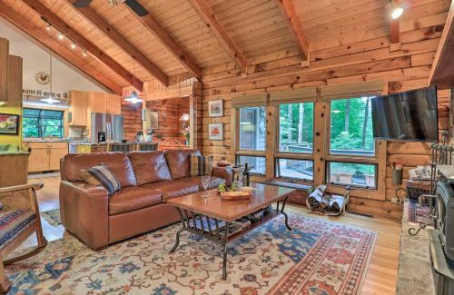 Canton House | Cold Mountain Reflections Cabin with Game Room!