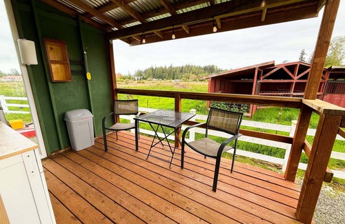 Blaine Cottage | Comfy Tiny house on a peaceful 13 acres. Close to beach, hiking, Canada & more!