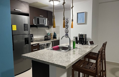 Juan Dolio - El Pueblo Condo | Condo Arco Iris , in the beach, pool, hot water