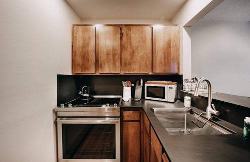 Glacier Condo | Condo - Pets OK - Fireplace, Sleeps 4!