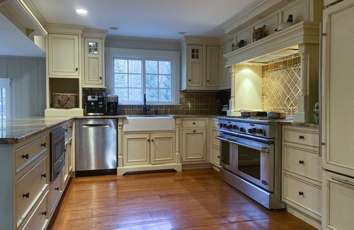New Canaan House | Connecticut Family Summer House with Heated Pool