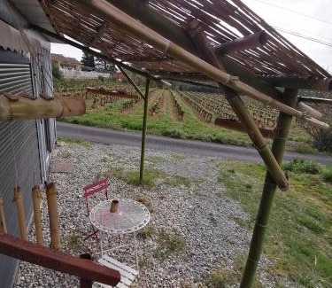 Massillargues-Attuech Apartment | Conteneur avec spa privé face aux vignes