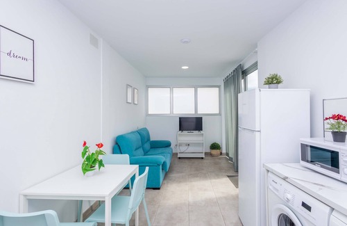 San Andres Apartment | Costa norte San Andres Studio con terraza compartida vista al mar
