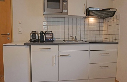 Mathon Apartment | Cosy apartment for 2 guests with WIFI, TV, pets allowed, panoramic view and parking