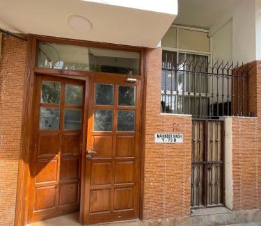 Hauz Khas Village Apartment | Cosy Box -Basement Apartment