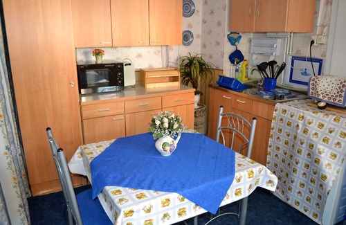 Krakow am See Apartment | Cottage garden view
