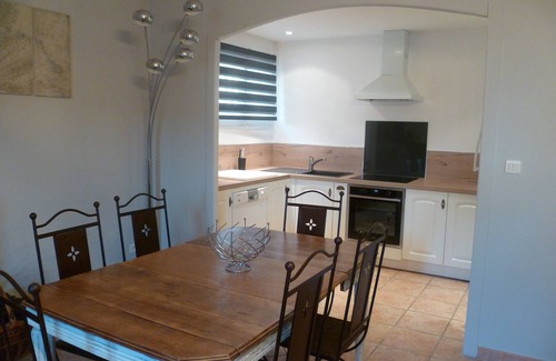 Eyguieres Apartment | Cottage in a 1850 Bastide with infinity pool et counter current swimming system