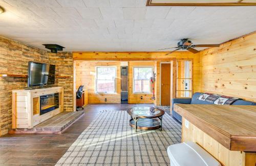 Lake House | Cottage with Deck and Bluff Lake Views Walk to Beach!