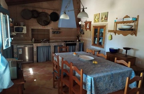 Arroyomolinos de Leon House | Country House "El Rincón" with Mountain View, Private Pool & 2 Terraces