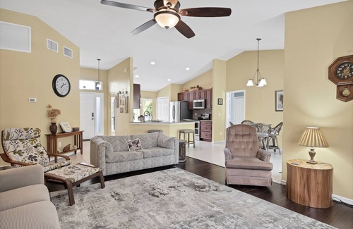 Sebastian Highlands House | 🍹🌞 Cove Paradise! Heated Saltwater Pool, Poolside TV, Near Beaches, Wifi!