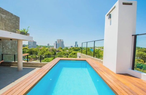 Asuncion Apartment | Cozy 1-bedroom apartment in charming Asunción with AC, fitness room, WiFi