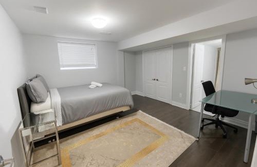 Caledon Apartment | Cozy 3BR Caledon Basement Suite with Private Access, Backyard Basketball Court, Full Kitchen, WiFi, Laundry, 5 Mins to Brampton, Family Friendly, Near Trails & Parks!