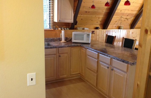 Overgaard Cabin | Cozy A Frame on 1 acre beautiful ponderosa and piñon pines, and junipers.