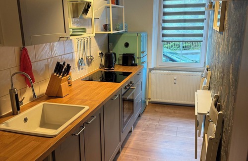 Krippen Apartment | Cozy and modern vacation apartment in Bad Schandau/Krippen. Dogs allowed!