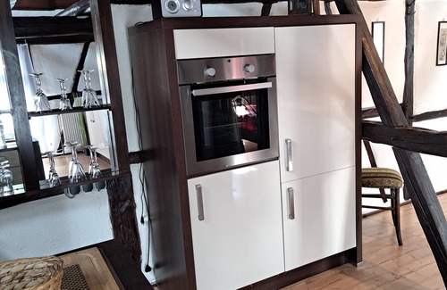 Trusen Apartment | Cozy apartment in a half-timbered house. Pet friendly