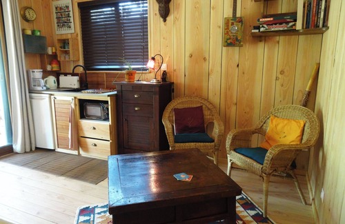 Saint-Andre-de-Cruzieres Ski Chalet | Cozy cottage under the oaks with outdoor kitchen, ideal for recharge.