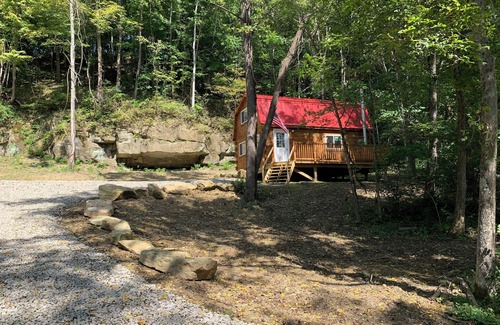 Chandlersville Cabin | Cozy cabin on 30 acres just minutes from The Wilds with AC, WiFi
