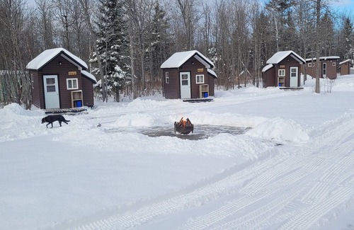 Nairn Centre Cabin | Cozy cabins for rentnPerfect for a winter getaway nPet friendly