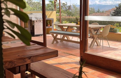 Villa de Leyva Cottage | Cozy country house with spectacular view of the mountains of Villa de Leyva.