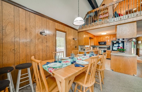 Dover House | Cozy Dover Home w/Boat Dock, Fire Pit & Deck!