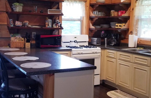 Oneida House | Cozy Forest Cabin on 3 Acres with Hiking, Biking, and Trails.
