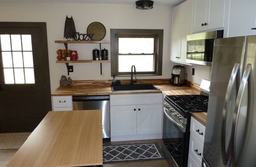 Irons Other | Cozy Lodge on 10 acres- Sleeps 9, Newly Renovated, Game Room, Lg Deck, Irons MI.
