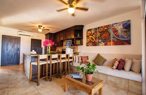 Cabo Bello Condo | Cozy Mexican Style Cottage Walking Distance to Beach Affordable Cabo Retreat f