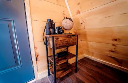Robbins Ski Chalet | Cozy Modern A-Frame with Private Access Trail to Black Creek in Robbins, Tennessee