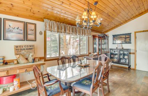Thayne House | Cozy Mountain Home on 10 Acres with Fire Pit and Games