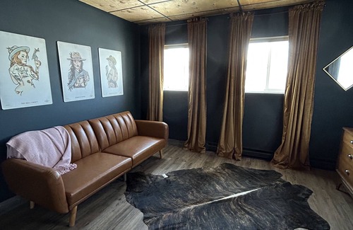 Winifred Apartment | Cozy/private 1 bedroom upstairs apartment downtown Winifred MT!