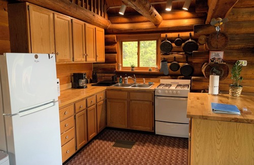 Gordon Cabin | Cozy, private cabin on lake with pontoon and 38 acres