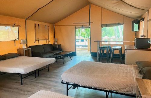 Fentress Other | Cozy Safari Tent with Barbecue in Staples, Texas